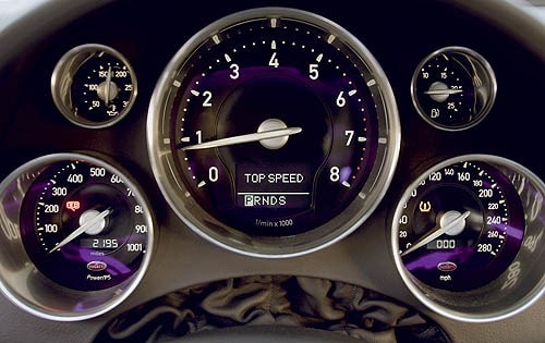 2006 Bugatti Veyron 16.4 Base Instrument Cluster