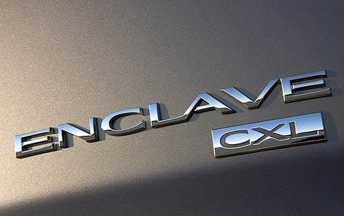 2009 Buick Enclave CXL Rear Badging