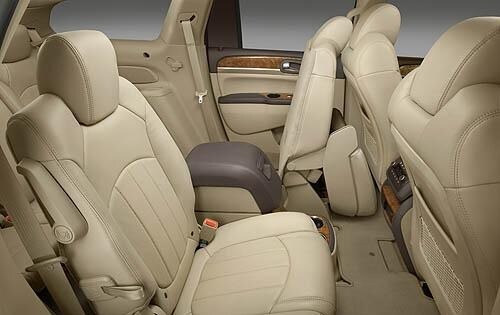 2009 Buick Enclave CXL Rear Interior