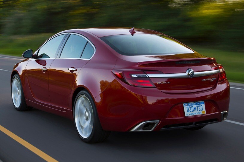 2014 Buick Regal GS Sedan Exterior 2014 Buick Regal GS Sedan Exterior
