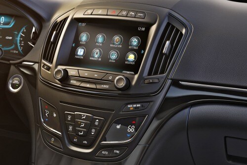 2017 Buick Regal GS Sedan Center Console