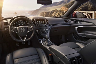 2017 Buick Regal Sedan Review Edmunds 2017 Buick Regal Gs Sedan Interior