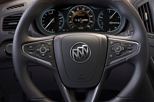 2017 Buick Regal GS Sedan Steering Wheel Detail
