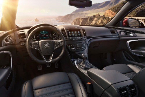 2017 Buick Regal Premium II Sedan Interior Shown