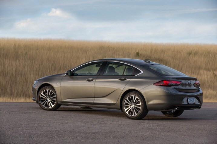 2018 Buick Regal Sportback First Drive Edmunds Sport Utility Vehicles Continue To Chip Away At S Of Traditional Compact And Midsize Sedans Partly Because They Offer Superior Cargo E A Taller