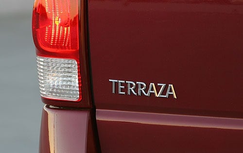 2005 Buick Terraza Rear Badging