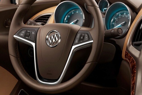 2012 Buick Verano Sedan Steering Wheel Detail