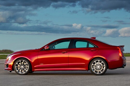 2016 Cadillac ATS-V Sedan Profile