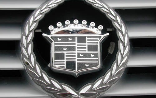 2000 Cadillac Catera Front Badging