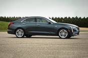 Cadillac CT4 Premium Luxury Sedan Profile Shown