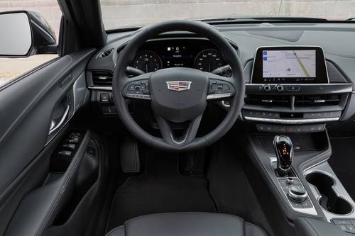 2025 Cadillac CT4 Premium Luxury Sedan Steering Wheel Detail
