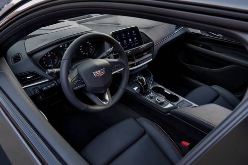2025 Cadillac CT4 V Sedan Steering Wheel Detail