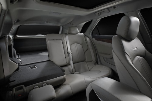 2013 Cadillac CTS Wagon Premium Wagon Rear Interior
