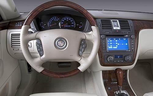 2009 Cadillac DTS Performance Dashboard