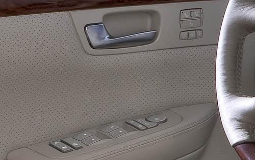 2009 Cadillac DTS Performance Interior Door Detail