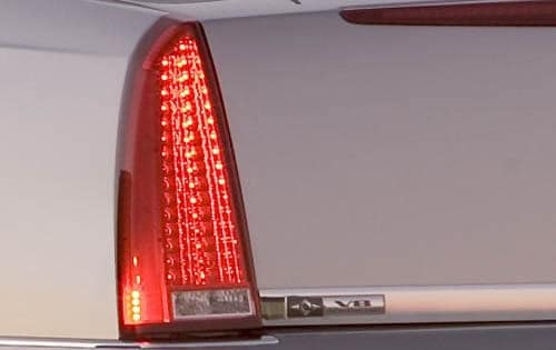2009 Cadillac DTS Taillamp Detail