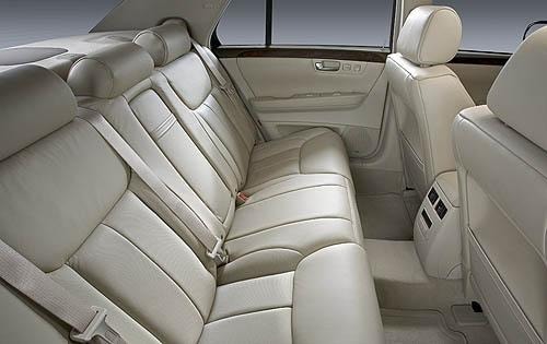 2009 Cadillac DTS Performance Rear Interior