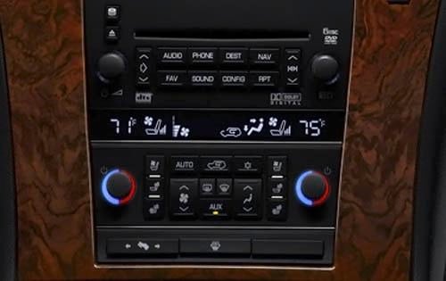 2009 Cadillac Escalade ESV Center Console