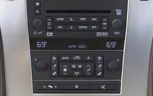 2009 Cadillac Escalade ESV Platinum Edition Center Console