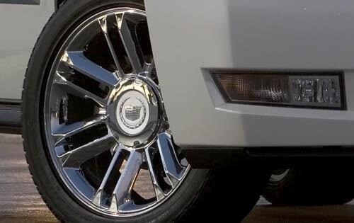 2009 Cadillac Escalade ESV Platinum Edition Wheel Detail