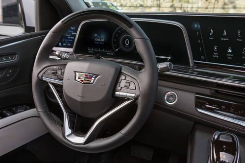 2024 Cadillac Escalade ESV Premium Luxury Platinum 4dr SUV Steering Wheel Detail