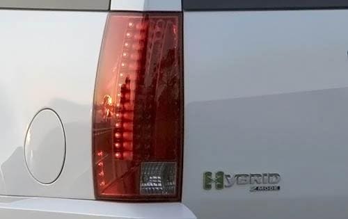 2009 Cadillac Escalade Hybrid Rear Badging