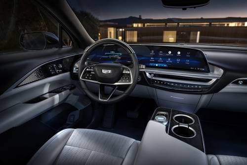 2023 Cadillac LYRIQ Luxury 4dr SUV Steering Wheel Detail