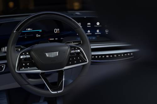 2024 Cadillac LYRIQ Luxury 3 4dr SUV Steering Wheel Detail