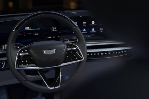 2025 Cadillac LYRIQ Luxury 3 4dr SUV Steering Wheel Detail