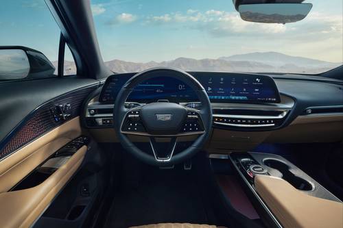 2025 Cadillac LYRIQ Luxury 3 4dr SUV Steering Wheel Detail
