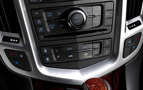 2011 Cadillac SRX Center Console