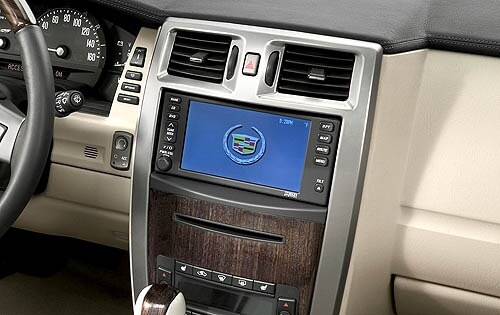 2007 Cadillac XLR-V Center Console