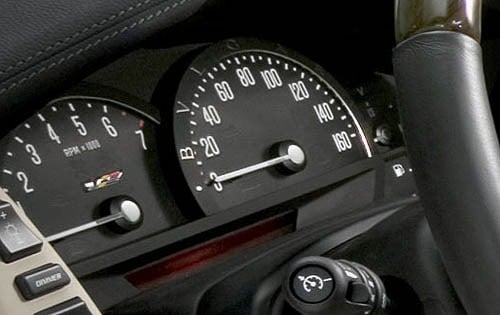 2007 Cadillac XLR-V Instrument Cluster