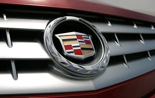 2004 Cadillac XLR Front Grille and Badging