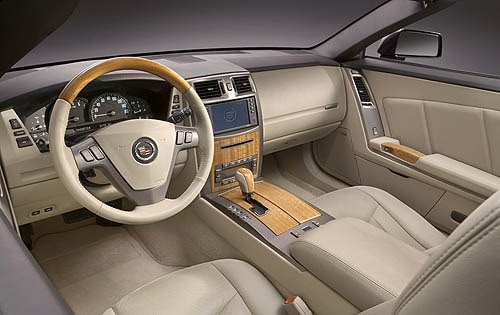 2006 Cadillac XLR Star Black Limited Edition Interior