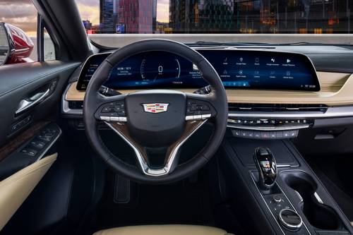 2025 Cadillac XT4 Premium Luxury 4dr SUV Steering Wheel Detail