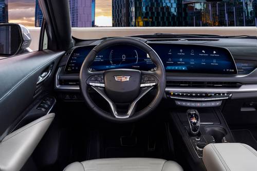 2025 Cadillac XT4 Sport 4dr SUV Steering Wheel Detail