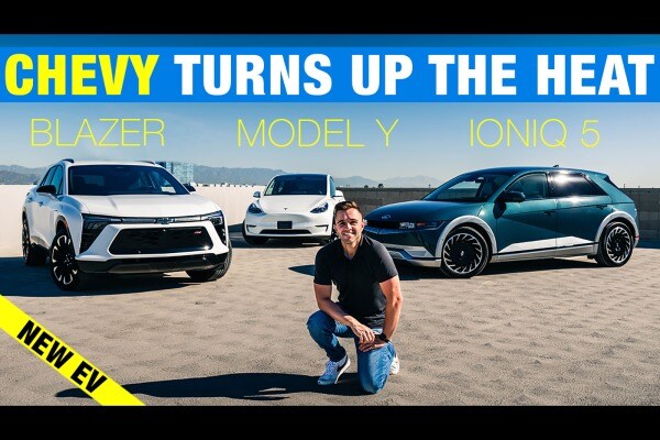 Chevy Blazer EV vs. Tesla Model Y vs. Hyundai Ioniq 5 | Electric SUV Comparison Test