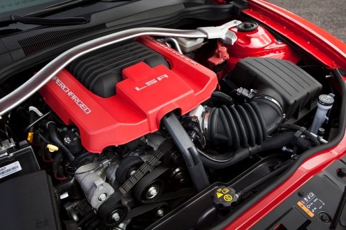 2015 Chevrolet Camaro ZL1 Convertible Engine