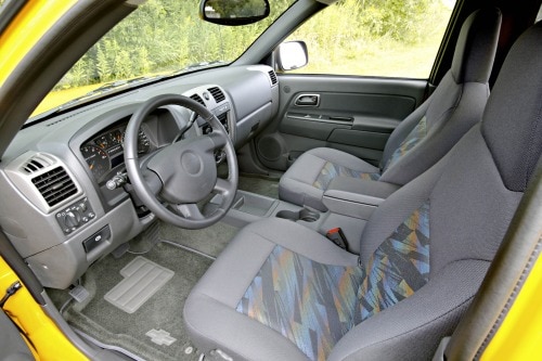2007 Chevrolet Colorado LS Extended Cab Pickup Interior