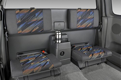 2007 Chevrolet Colorado LS Extended Cab Pickup Rear Interior