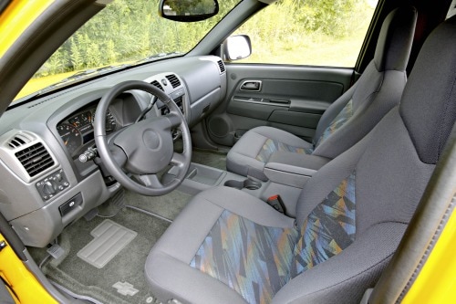 2007 Chevrolet Colorado Work Truck Regular Cab Pickup Interior