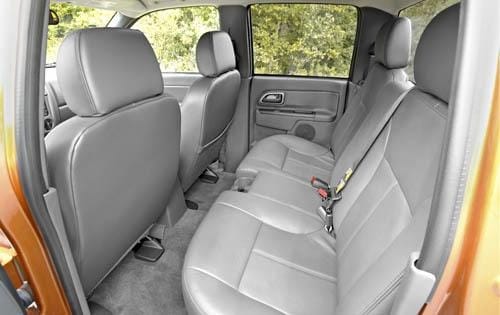 2008 Chevrolet Colorado LT Rear Interior