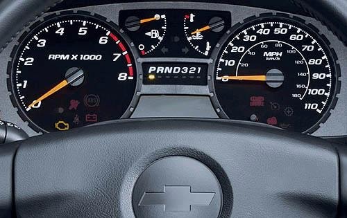 2008 Chevrolet Colorado LT Instrument Cluster