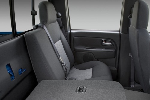 2012 Chevrolet Colorado 3LT Crew Cab Pickup Rear Interior
