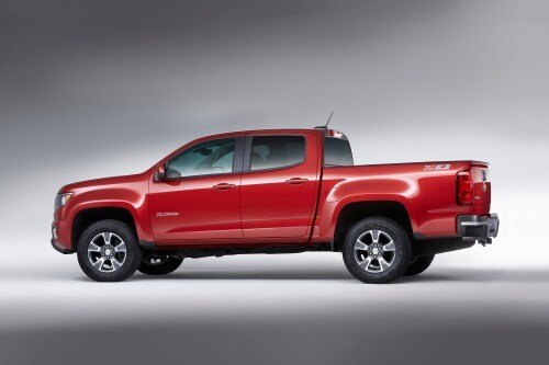 2017 Chevrolet Colorado Z71 Crew Cab Pickup Exterior Shown