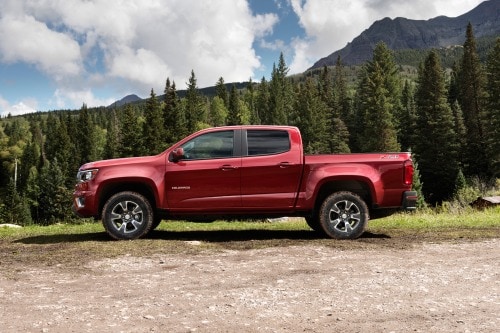2017 Chevrolet Colorado Z71 Crew Cab Pickup Exterior Shown