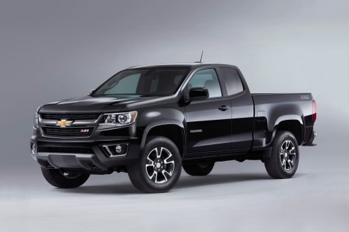 2017 Chevrolet Colorado Z71 Extended Cab Pickup Exterior Shown