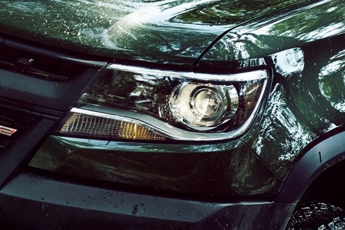 2017 Chevrolet Colorado ZR2 Extended Cab Pickup Headlamp Detail