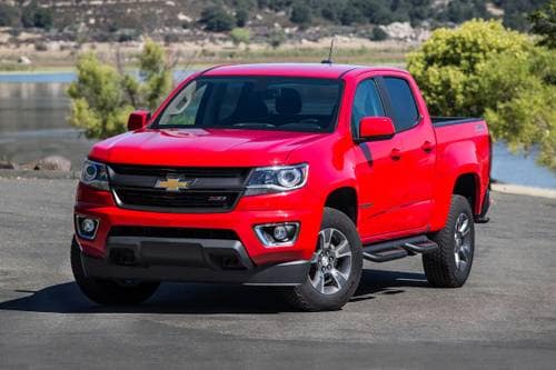 Chevrolet Colorado Z71 Crew Cab Pickup Exterior Shown